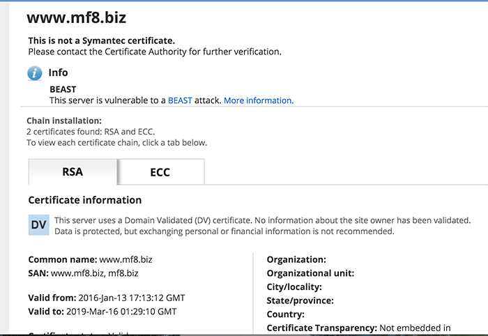 生成、签署 ECC 证书,Apache Httpd 部署双证书教程-米饭粑